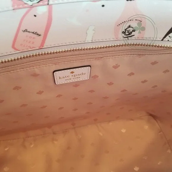 MAKE AN OFFER Kate Spade Shore Street Margareta Champagne Tote New With Tags